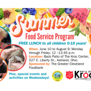 summer food program ad